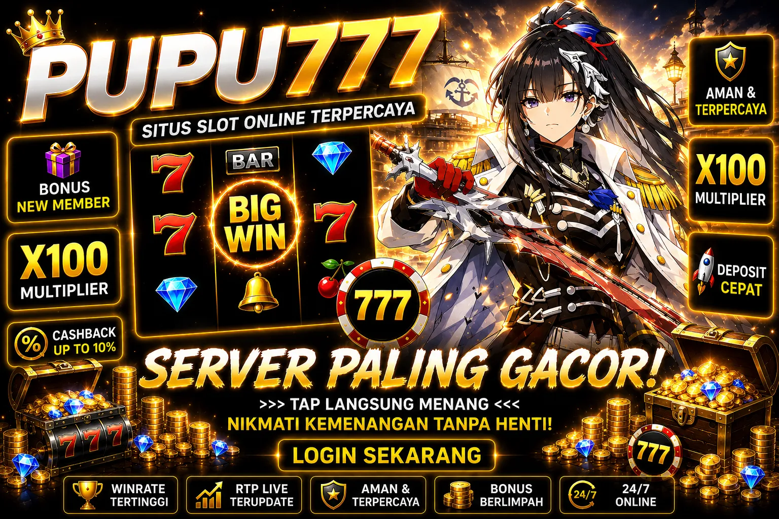 PUPU777 membawa tantangan permainan modern dengan fitur interaktif dan akses online loyal aktif